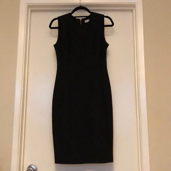 Calvin Klein sheath dress with back zip. Calvin Klein sheath dress with back zip.